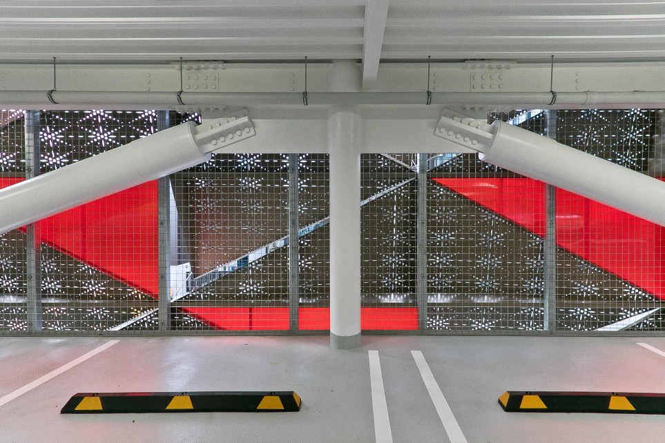 Lichfield Street Parking Garage Interior