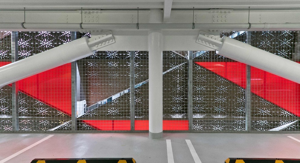 Lichfield Street Parking Garage Interior Lichfield Street Parking Garage Interior